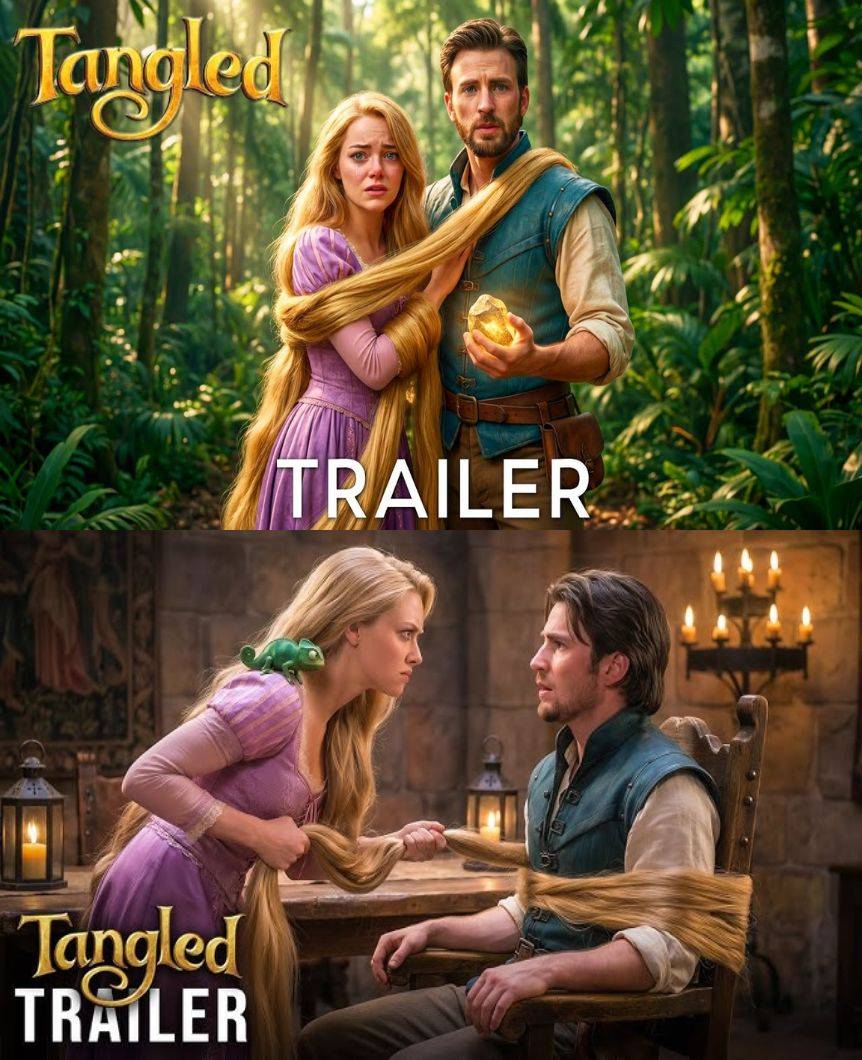 Enredados (2026) - Tráiler de Acción Real | Chris Evans y Emma Stone - Primer Tráiler Conceptual