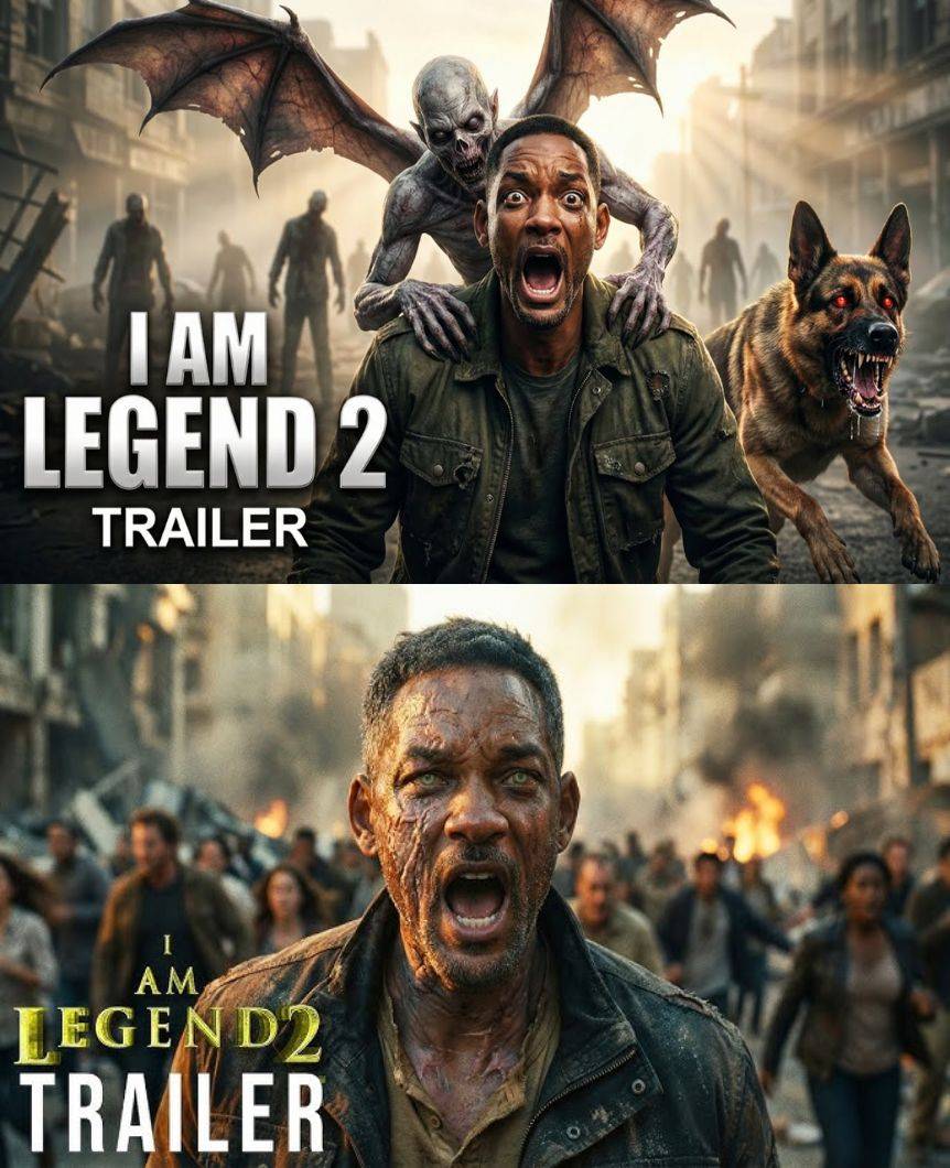 I Am Legend 2: El Regreso de los Héroes – ¡Descubre el Impactante Tráiler con Will Smith y Michael B. Jordan!