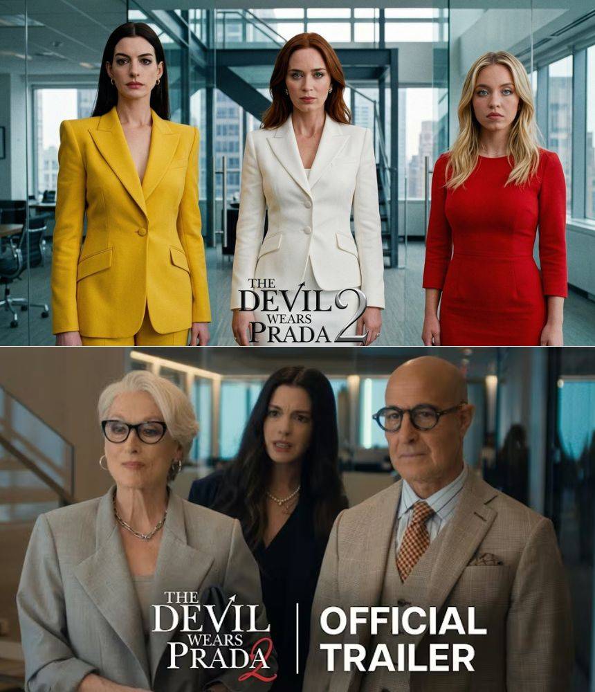 The Devil Wears Prada 2 (2026) - Anne Hathaway, Sydney Sweeney, Emily Blunt | Who Wore It Better
