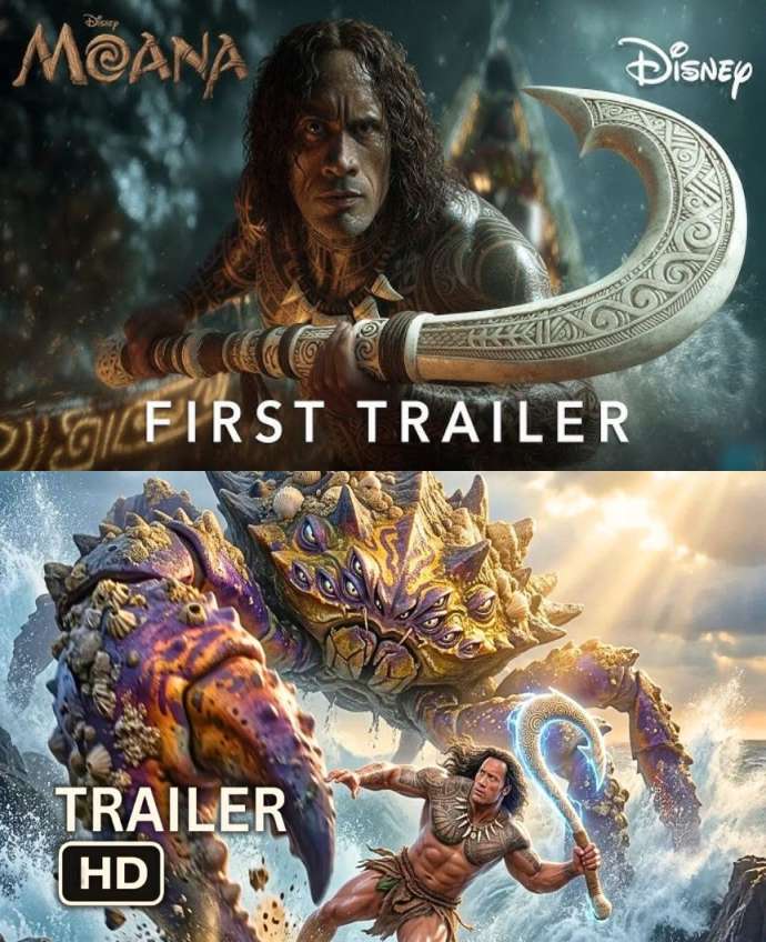 Moana - First Trailer (2026) Dwayne Johnson | Live Action Disney+